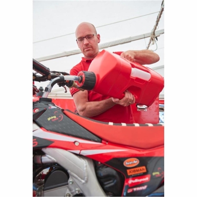 Polisport Benzinkanister Schnell Tankkanister Schlauch Kanister Pro Octane 10L 2