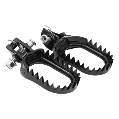 S3 Punk Fußrasten für KTM SX/F 16-, EXC 17- für Husqvarna FC TC 16-, TE FE 17- Schwarz